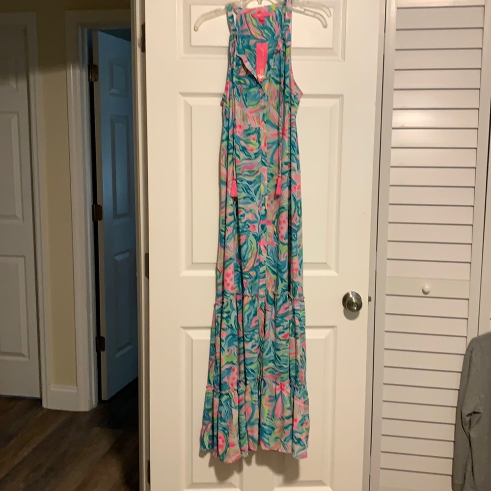 Ladies Lilly Pulitzer Maxi Dress Size Large